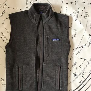Patagonia better sweater vest heathered walnut